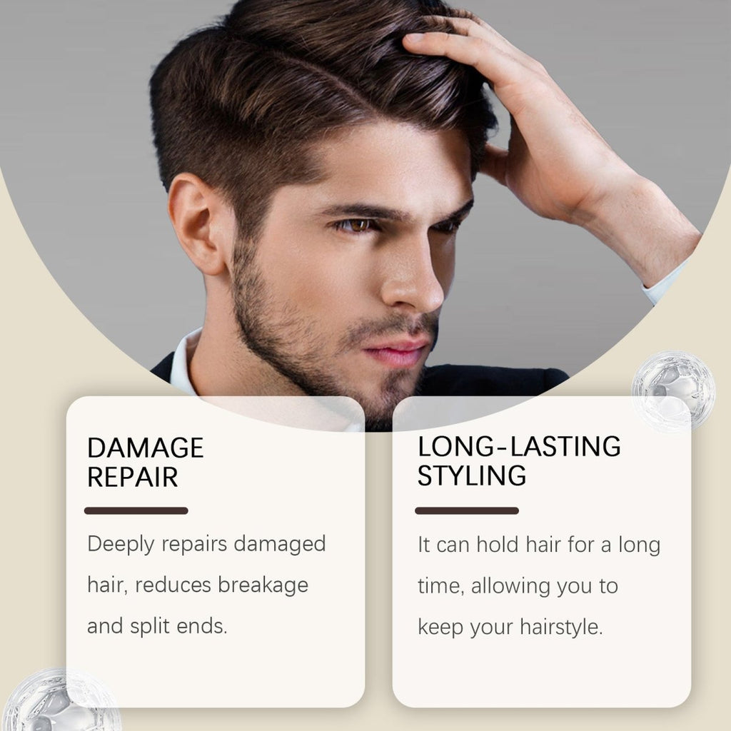 Anti - Frizz Hair Wax – Nourishing Styling Cream, Long - Hold, Repairs Split Ends for All Hair Types - Upkinify Inc. All Rights Reserved