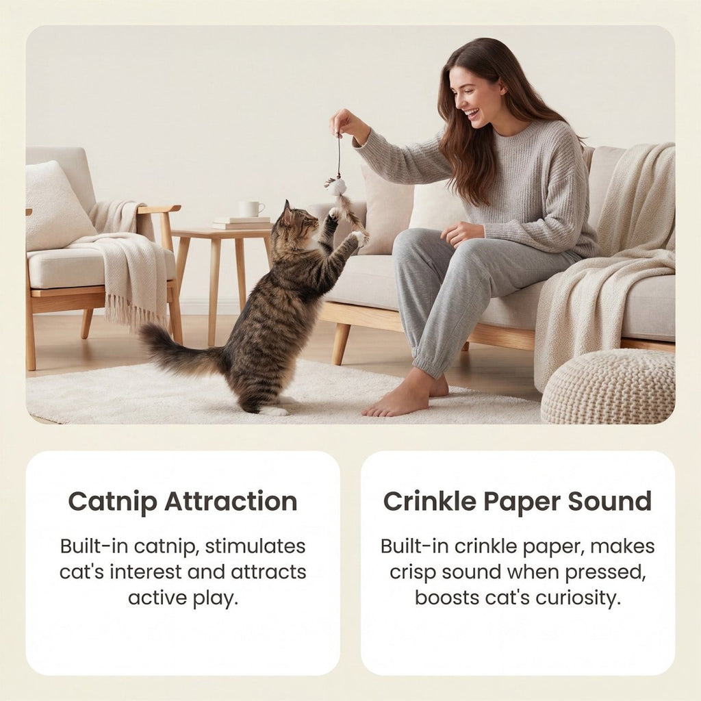 Catnip Waffle Cat Toy – Crinkle Sound, Durable Chew & Bite Toy for Indoor Cats, Stress Relief - Upkinify Inc. All Rights Reserved