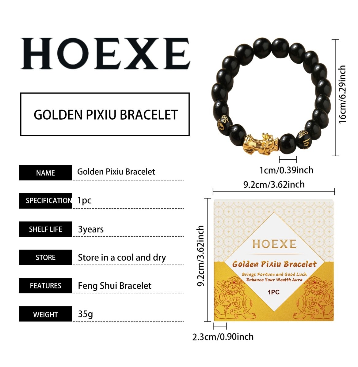 Gold Pixiu Beaded Bracelet – Lucky Wealth Charm, Couples Bracelet for Men & Women, Daily Wear - Upkinify Inc. All Rights Reserved