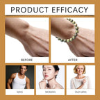 Green Sandalwood Bracelet – Natural Wood Beads, Peace & Balance Charm, Meditation Jewelry for Daily Wear - Upkinify Inc. All Rights Reserved