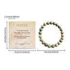 Green Sandalwood Bracelet – Natural Wood Beads, Peace & Balance Charm, Meditation Jewelry for Daily Wear - Upkinify Inc. All Rights Reserved