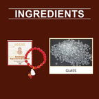 Handmade Red Gourd Bracelet – Lucky Charm, Glass Beads, Elegant Everyday Jewelry for Women - Upkinify Inc. All Rights Reserved