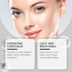 Hydrating Foundation Cream – Hyaluronic Acid & Vitamin E, Lightweight Concealer for Oily & Dry Skin - Upkinify Inc. All Rights Reserved