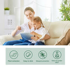 Kids Mosquito Repellent Patches – Natural Peppermint & Comfrey, Safe Baby Bug Stickers for Outdoor & Camping - Upkinify Inc. All Rights Reserved