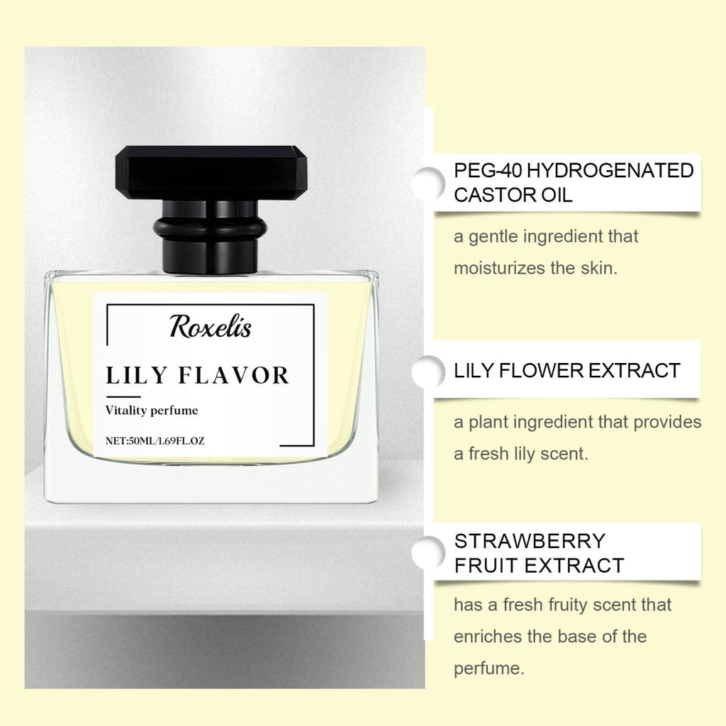 Lily & Strawberry Perfume Spray – Fresh Floral Scent, Long - Lasting Portable Fragrance for Women - Upkinify Inc. All Rights Reserved