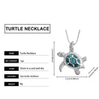 Ocean Turtle Necklace – Zinc Alloy, Waterproof, Hypoallergenic, Unisex Beach Jewelry for Daily Wear - Upkinify Inc. All Rights Reserved