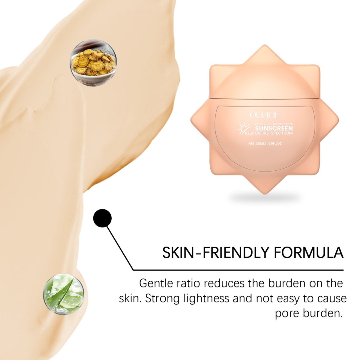 SPF Moisturizing Sunscreen Cream – Lightweight, Non - Greasy, UV Protection for Face & Outdoor Daily Use - Upkinify Inc. All Rights Reserved