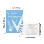 V Shape Face Lifting Mask – Collagen Firming, Double Chin Tightening, Jawline Contour Slimming Mask - Upkinify Inc. All Rights Reserved