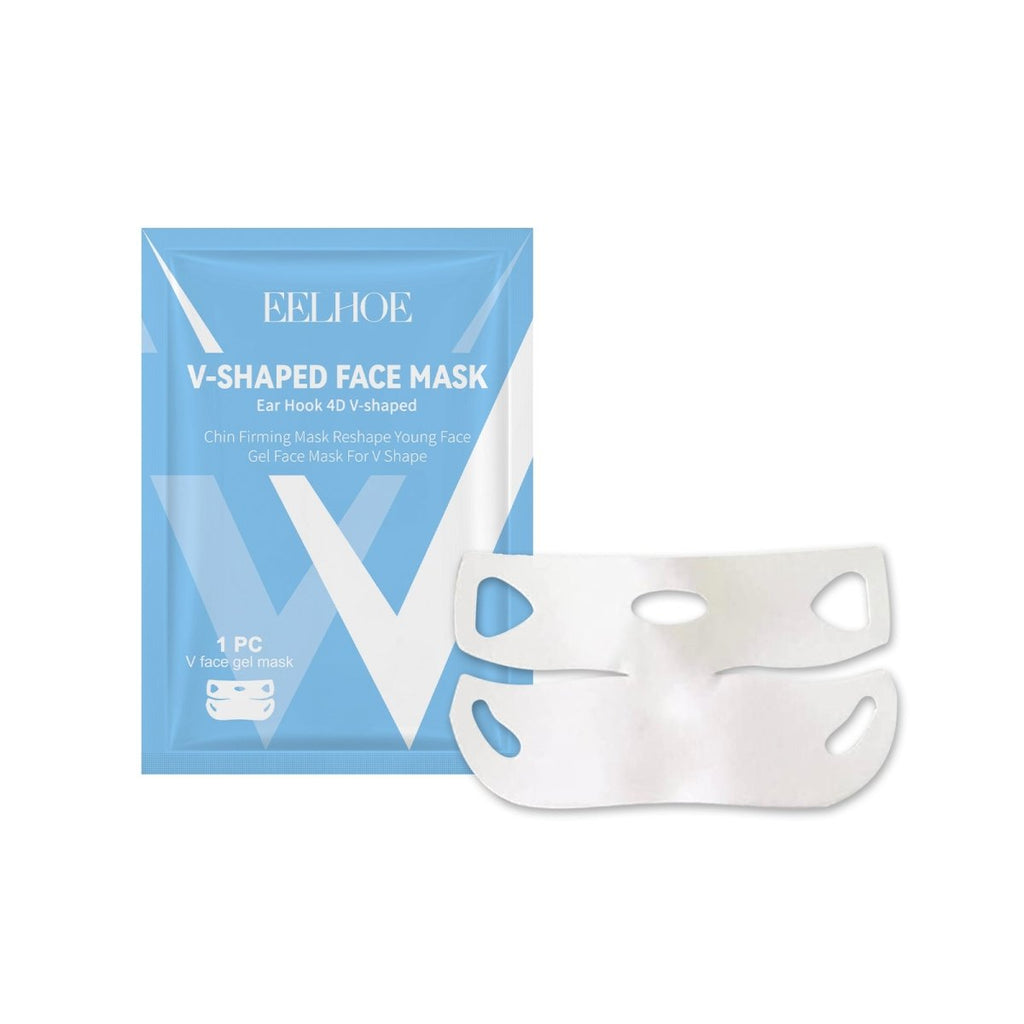 V Shape Face Lifting Mask – Collagen Firming, Double Chin Tightening, Jawline Contour Slimming Mask - Upkinify Inc. All Rights Reserved